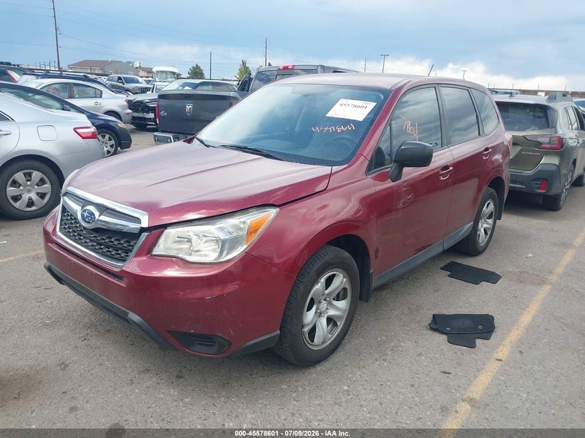 2014 Subaru Forester VIN JF2SJAAC4EH475293 IAAI salvage auction — NORMAL WEAR, Clear (Colorado), sold $400 on 2026-07-21 (photo 2)