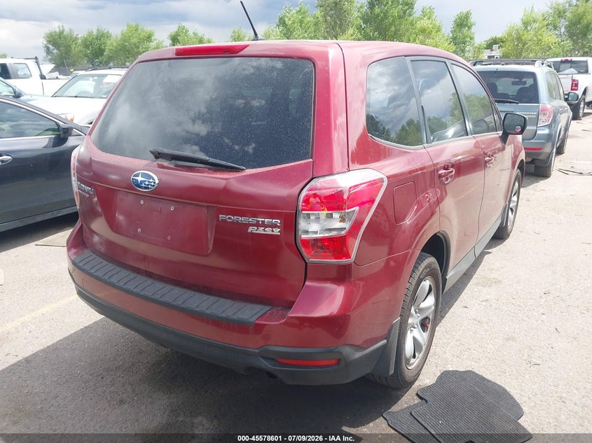 2014 Subaru Forester VIN JF2SJAAC4EH475293 IAAI salvage auction — NORMAL WEAR, Clear (Colorado), sold $400 on 2026-07-21 (photo 4)