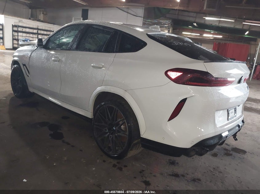 2022 BMW X6 m VIN 5YMCY0C0XN9L06327 IAAI salvage auction — FRONT END, Clear (New Jersey), sold $15,050 on 2026-07-20 (photo 3)