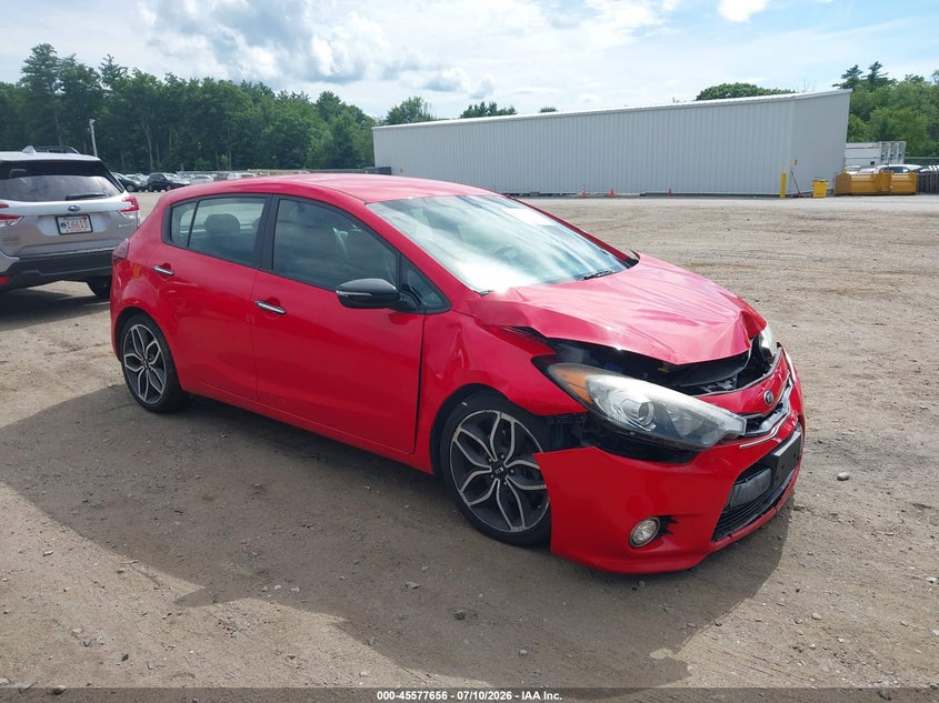 2015 Kia Forte VIN KNAFZ5A39F5274828 IAAI salvage auction — FRONT END, Clear (Massachusetts), sold $500 on 2026-07-31 (photo 1)