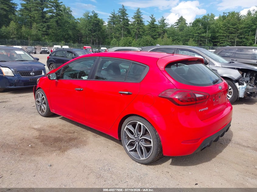 2015 Kia Forte VIN KNAFZ5A39F5274828 IAAI salvage auction — FRONT END, Clear (Massachusetts), sold $500 on 2026-07-31 (photo 3)