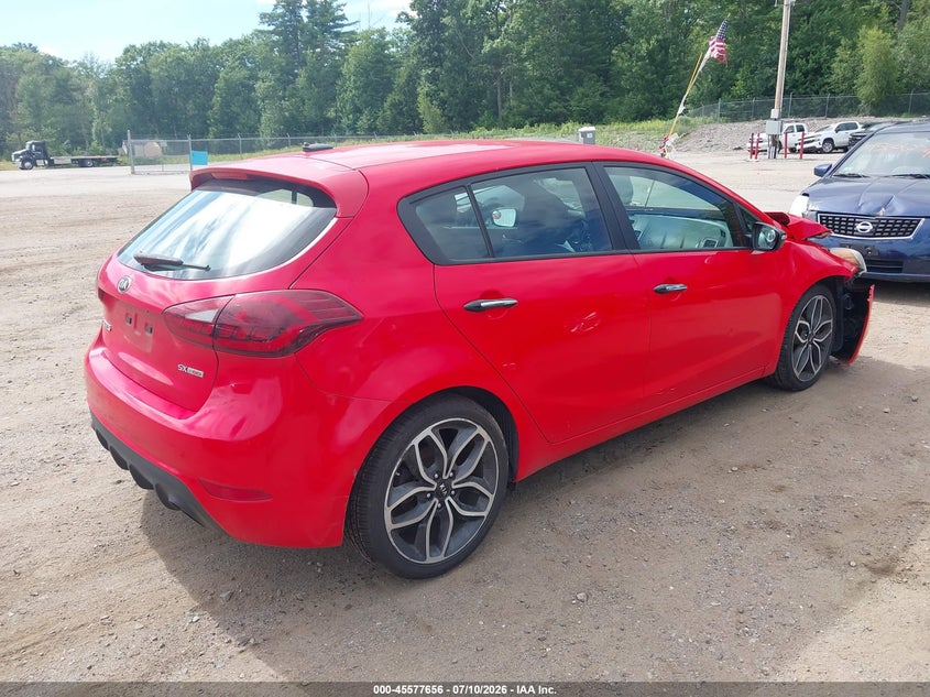 2015 Kia Forte VIN KNAFZ5A39F5274828 IAAI salvage auction — FRONT END, Clear (Massachusetts), sold $500 on 2026-07-31 (photo 4)
