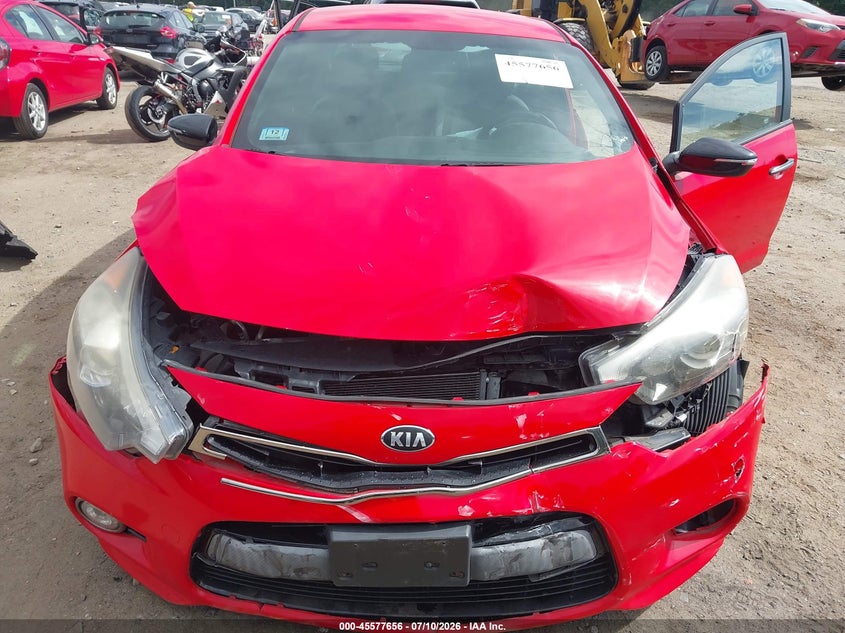 2015 Kia Forte VIN KNAFZ5A39F5274828 IAAI salvage auction — FRONT END, Clear (Massachusetts), sold $500 on 2026-07-31 (photo 6)