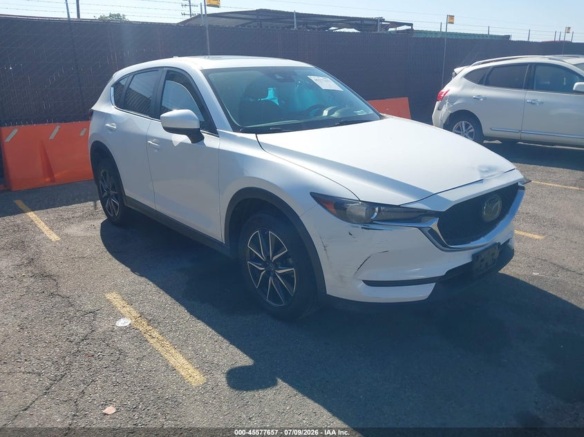 2018 Mazda Cx-5 VIN JM3KFACM8J0387546 IAAI salvage auction — SIDE, Salvage (California), sold $2,950 on 2026-07-29 (photo 1)