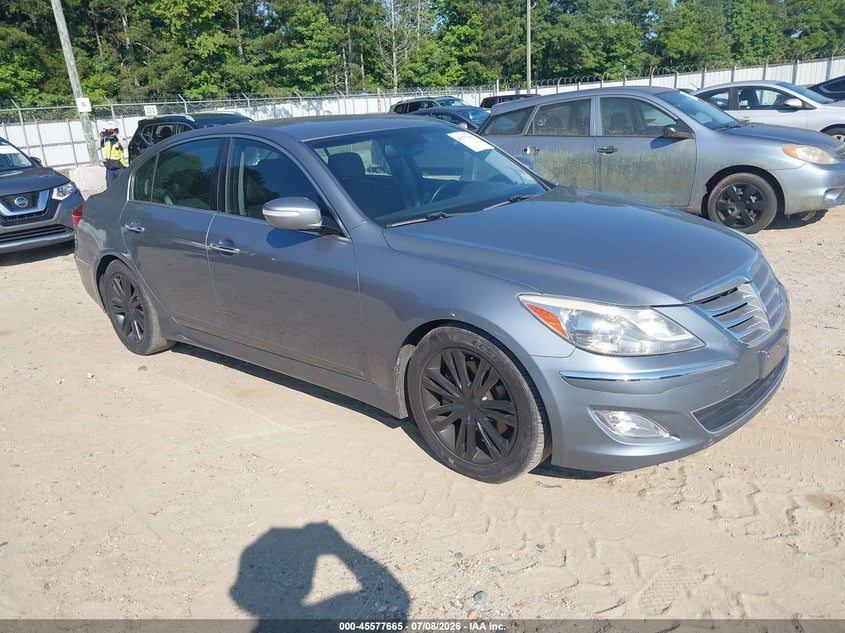 2014 Hyundai Genesis VIN KMHGC4DD1EU260025 IAAI salvage auction — NORMAL WEAR, Bill Of Sale (Georgia), sold $1,800 on 2026-07-23 (photo 1)