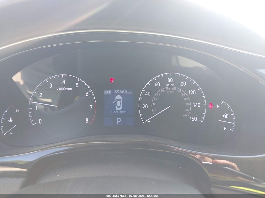 2014 Hyundai Genesis VIN KMHGC4DD1EU260025 IAAI salvage auction — NORMAL WEAR, Bill Of Sale (Georgia), sold $1,800 on 2026-07-23 (photo 7)