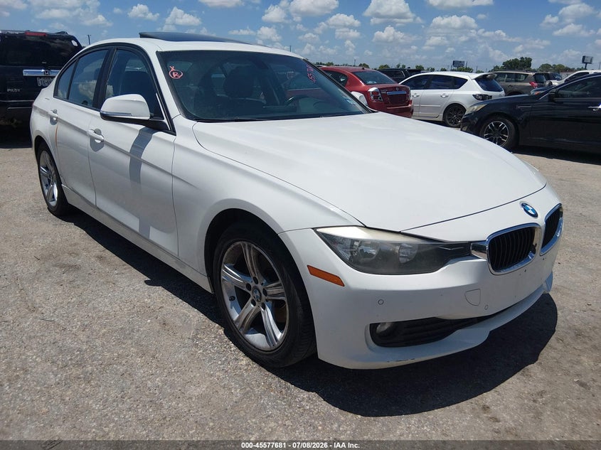 2015 BMW 3 series VIN WBA3B1C51FK136846 IAAI salvage auction — NORMAL WEAR, Original (Texas), sold $1,650 on 2026-08-12 (photo 1)