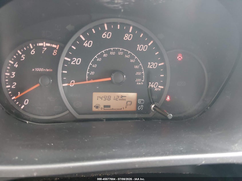 2019 Mitsubishi Mirage VIN ML32A3HJ2KH015594 IAAI salvage auction — REAR END, Clear (Virginia), sold $525 on 2026-07-30 (photo 7)