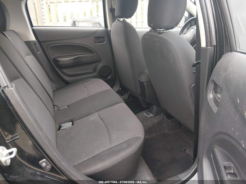 2019 Mitsubishi Mirage VIN ML32A3HJ2KH015594 IAAI salvage auction — REAR END, Clear (Virginia), sold $525 on 2026-07-30 (photo 8)