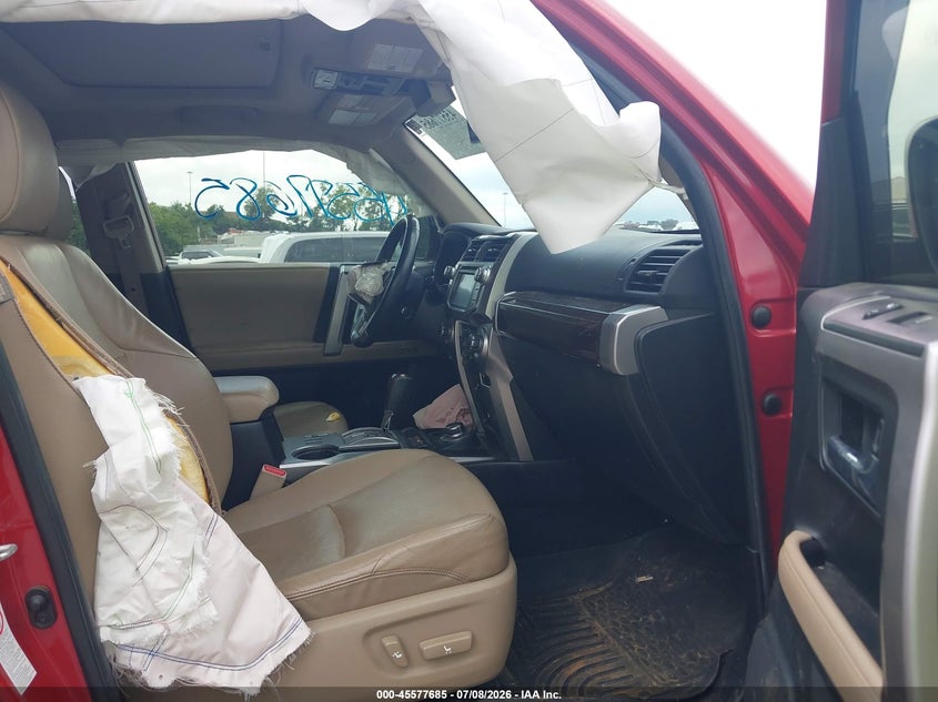 2016 Toyota 4runner VIN JTEBU5JR8G5335720 IAAI salvage auction — FRONT END, Salvage Title, sold $8,100 on 2026-07-30 (photo 5)