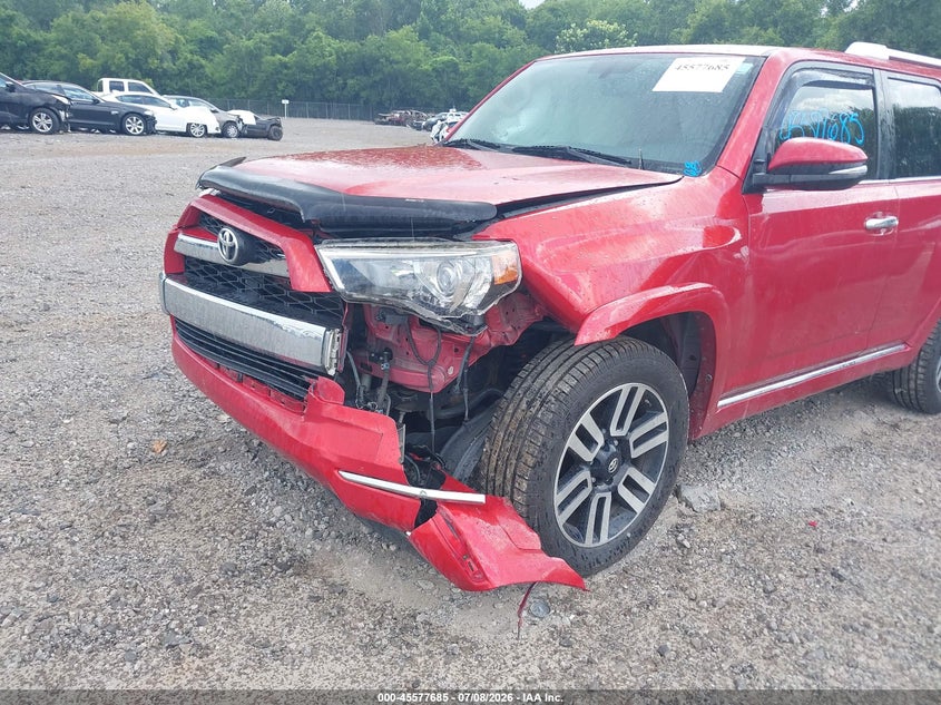 2016 Toyota 4runner VIN JTEBU5JR8G5335720 IAAI salvage auction — FRONT END, Salvage Title, sold $8,100 on 2026-07-30 (photo 6)