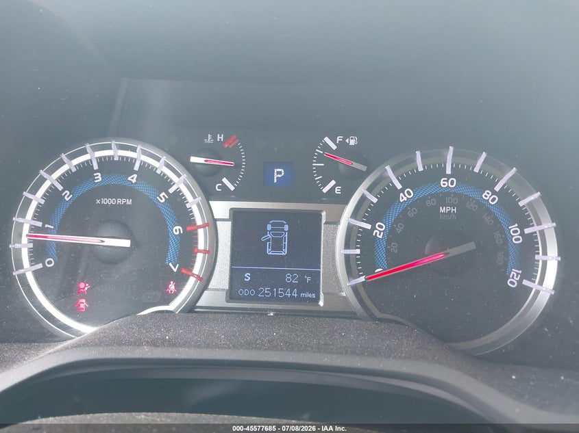 2016 Toyota 4runner VIN JTEBU5JR8G5335720 IAAI salvage auction — FRONT END, Salvage Title, sold $8,100 on 2026-07-30 (photo 7)