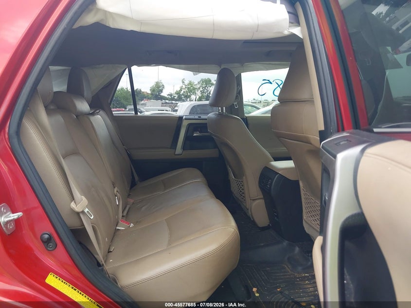 2016 Toyota 4runner VIN JTEBU5JR8G5335720 IAAI salvage auction — FRONT END, Salvage Title, sold $8,100 on 2026-07-30 (photo 8)