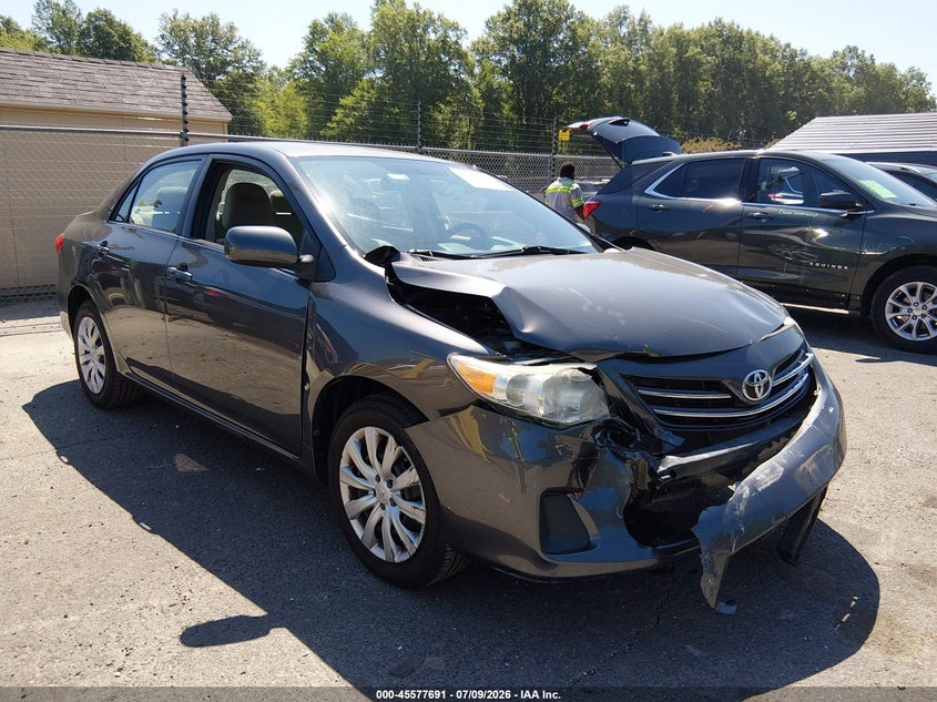 2013 Toyota Corolla VIN 5YFBU4EE5DP224630 IAAI salvage auction — FRONT END, Salvage (Connecticut), sold $1,750 on 2026-07-30 (photo 1)