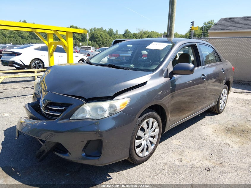 2013 Toyota Corolla VIN 5YFBU4EE5DP224630 IAAI salvage auction — FRONT END, Salvage (Connecticut), sold $1,750 on 2026-07-30 (photo 2)