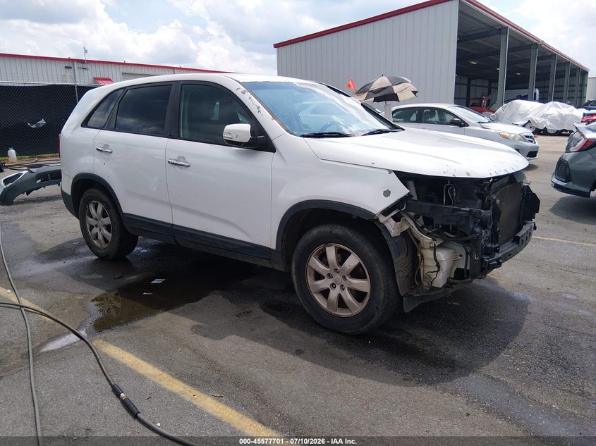 2011 Kia Sorento VIN 5XYKT3A18BG018767 IAAI salvage auction — FRONT END, Salvage (South Carolina), sold $450 on 2026-07-29 (photo 1)