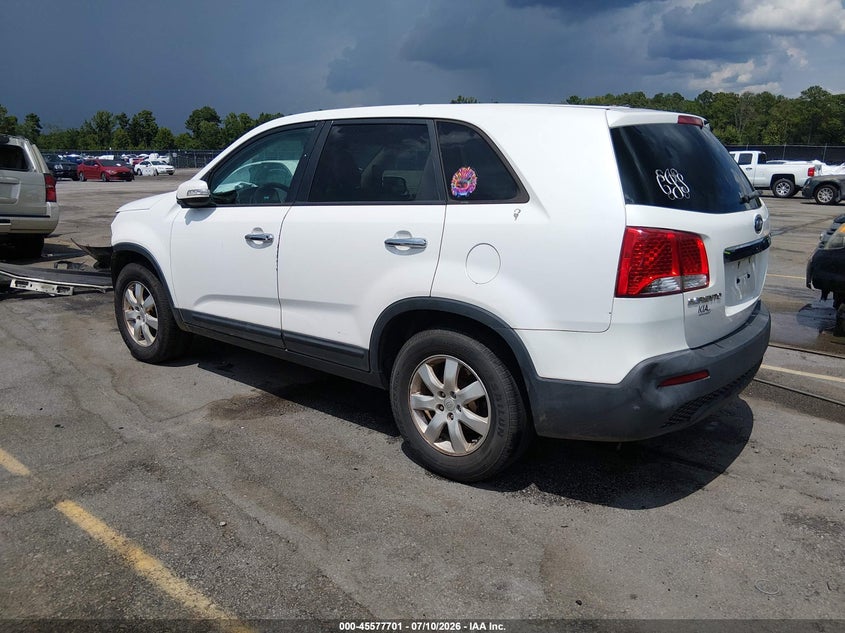 2011 Kia Sorento VIN 5XYKT3A18BG018767 IAAI salvage auction — FRONT END, Salvage (South Carolina), sold $450 on 2026-07-29 (photo 3)