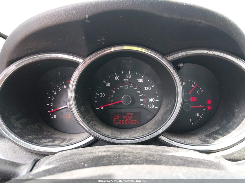 2011 Kia Sorento VIN 5XYKT3A18BG018767 IAAI salvage auction — FRONT END, Salvage (South Carolina), sold $450 on 2026-07-29 (photo 7)