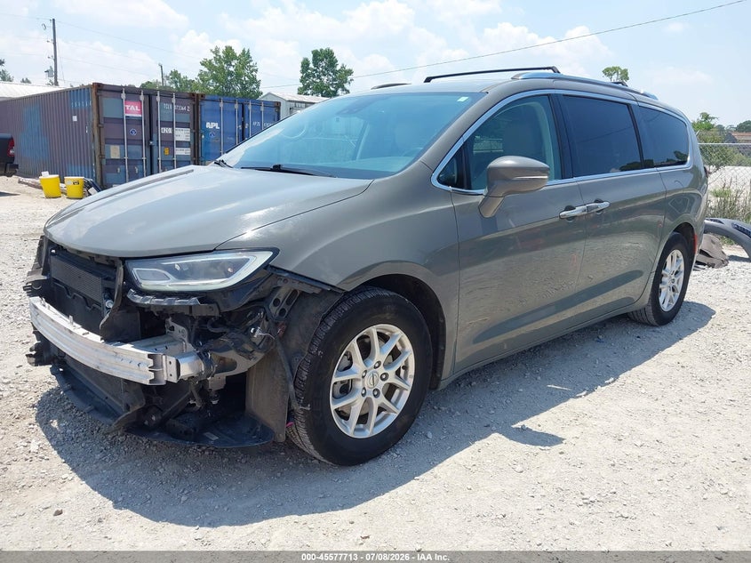 2021 Chrysler Pacifica VIN 2C4RC1BG3MR584873 IAAI salvage auction — FRONT END, Wait Title, sold $6,000 on 2026-08-19 (photo 2)