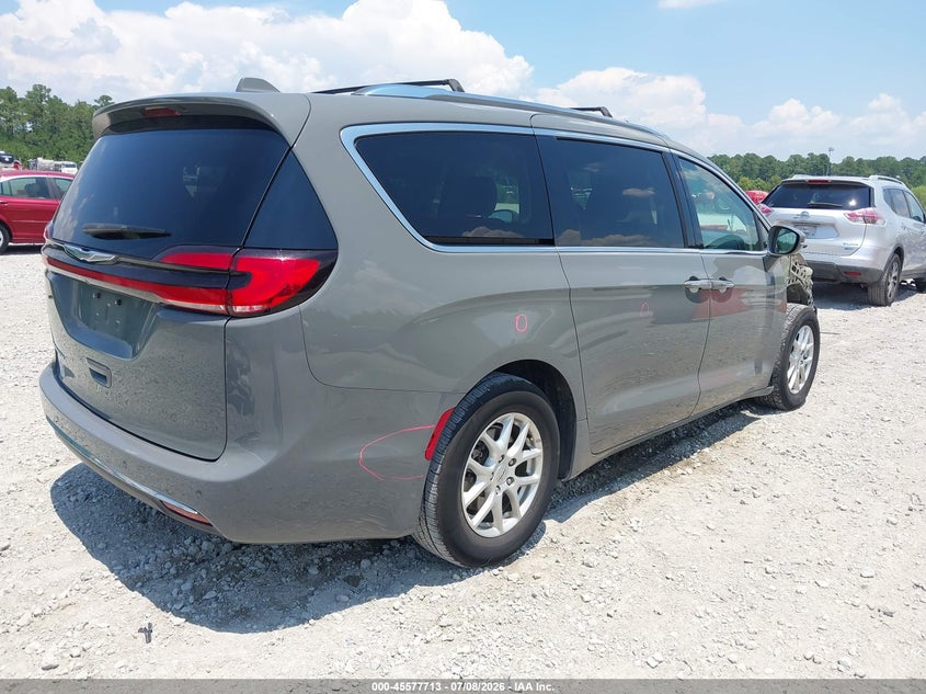 2021 Chrysler Pacifica VIN 2C4RC1BG3MR584873 IAAI salvage auction — FRONT END, Wait Title, sold $6,000 on 2026-08-19 (photo 4)