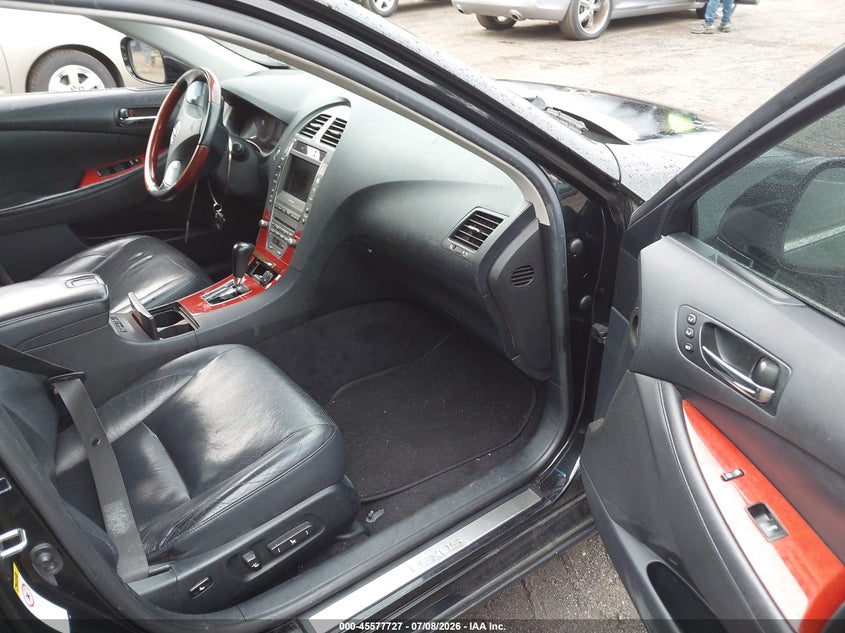 2007 Lexus Es 350 VIN JTHBJ46G672140598 IAAI salvage auction — NORMAL WEAR, Clear (Maryland), sold $725 on 2026-07-22 (photo 5)
