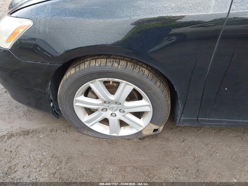 2007 Lexus Es 350 VIN JTHBJ46G672140598 IAAI salvage auction — NORMAL WEAR, Clear (Maryland), sold $725 on 2026-07-22 (photo 6)