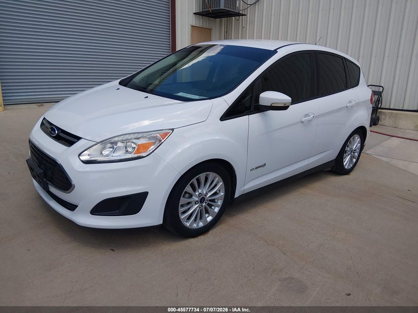 2017 Ford C-max VIN 1FADP5AU4HL115468 IAAI salvage auction — HAIL, Sf97 (Texas), sold $9,350 on 2026-09-01 (photo 2)