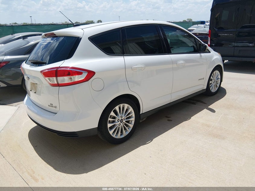 2017 Ford C-max VIN 1FADP5AU4HL115468 IAAI salvage auction — HAIL, Sf97 (Texas), sold $9,350 on 2026-09-01 (photo 4)