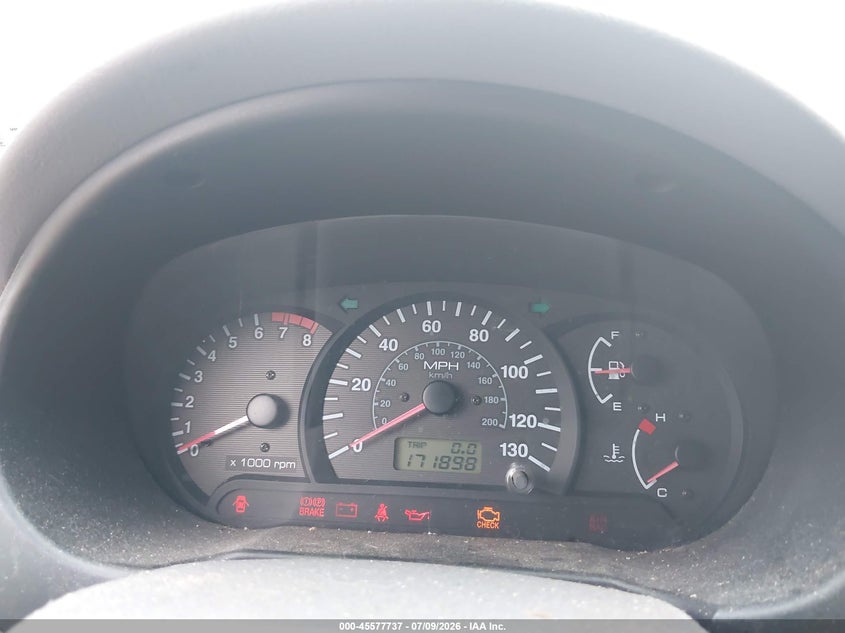 2002 Hyundai Accent VIN KMHCG45C62U401403 IAAI salvage auction — NORMAL WEAR, Clear (Pennsylvania), sold $475 on 2026-07-17 (photo 7)