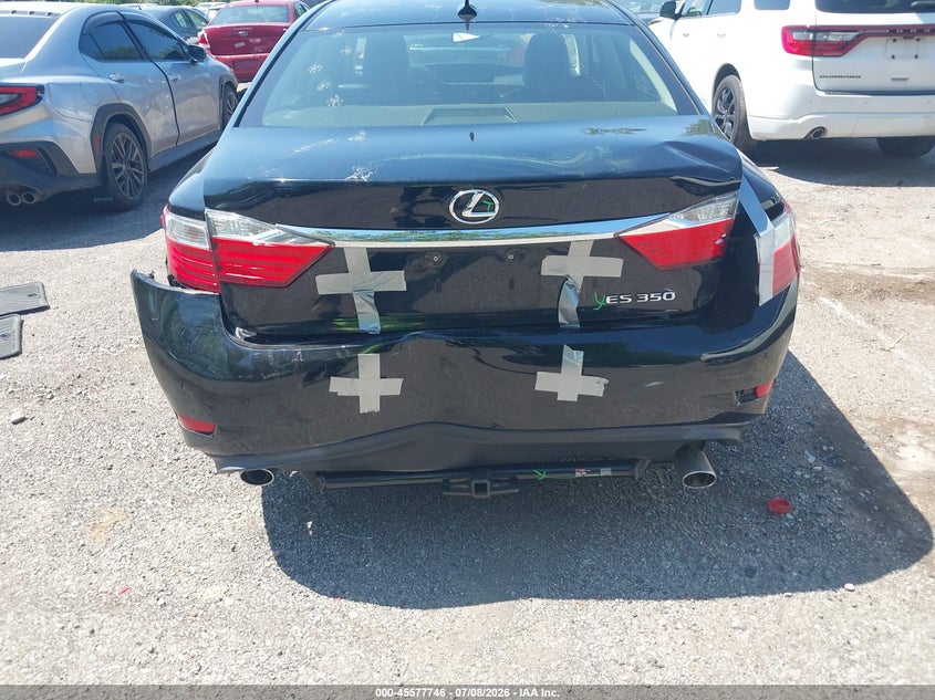 2014 Lexus ES VIN JTHBK1GG3E2099421 IAAI salvage auction — REAR END, Salvage Title, sold $3,300 on 2026-07-31 (photo 6)