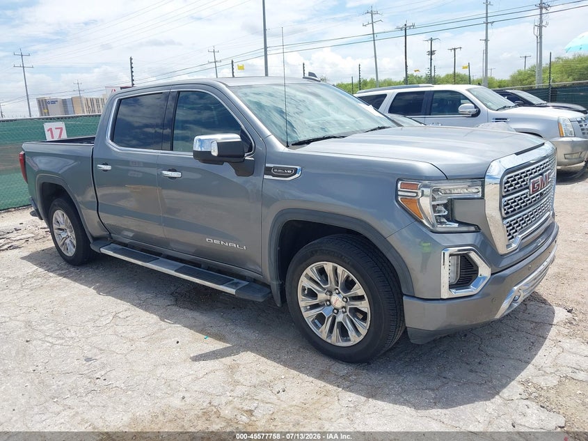 2021 Gmc SIERRA VIN 3GTU9FED4MG249828 IAAI salvage auction — THEFT, Original (Texas), sold $24,000 on 2026-07-25 (photo 1)