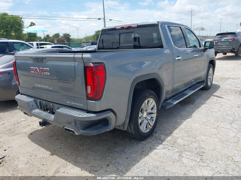 2021 Gmc SIERRA VIN 3GTU9FED4MG249828 IAAI salvage auction — THEFT, Original (Texas), sold $24,000 on 2026-07-25 (photo 4)