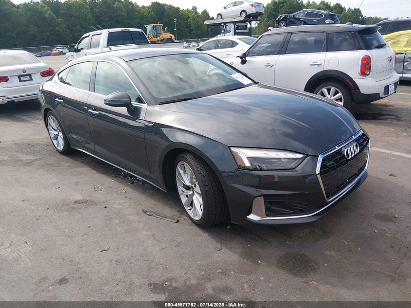 2022 Audi A5 VIN WAUCBCF5XNA027913 — IAAI salvage auction photo