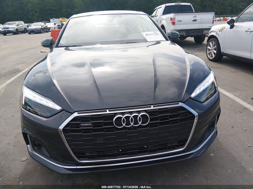 2022 Audi A5 VIN WAUCBCF5XNA027913 IAAI salvage auction — UNDERCARRIAGE, Salvage (North Carolina), sold $14,100 on 2026-07-29 (photo 6)