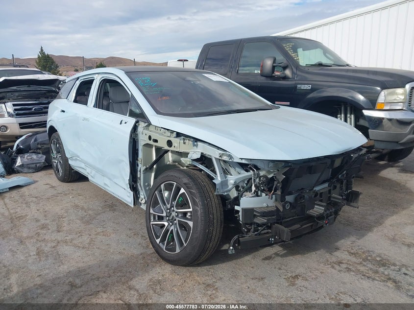 2025 Cadillac Optiq VIN 3GYK3EMR5SS164288 IAAI salvage auction — FRONT & REAR, Salvage Title, sold $11,400 on 2026-08-20 (photo 6)
