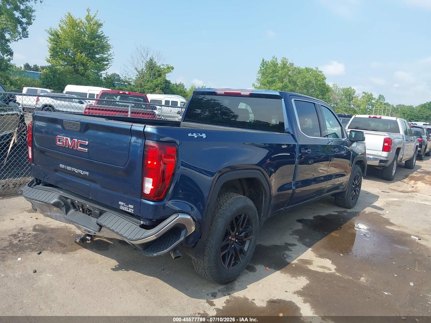 2021 Gmc SIERRA VIN 3GTU9BET1MG286240 IAAI salvage auction — FRONT END, Salvage Title, sold $9,200 on 2026-08-01 (photo 4)