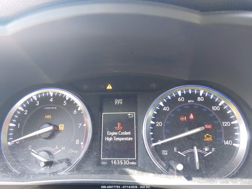 2014 Toyota Highlander VIN 5TDDKRFH1ES034045 IAAI salvage auction — FRONT END, Salvage - Greater Than 75% (Maryland), sold $4,950 on 2026-07-26 (photo 7)