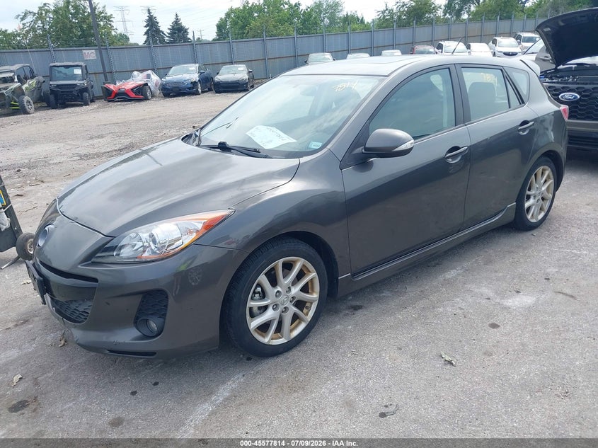2012 Mazda 3 VIN JM1BL1M58C1562173 IAAI salvage auction — NORMAL WEAR, Clear (Illinois), sold $375 on 2026-07-27 (photo 2)
