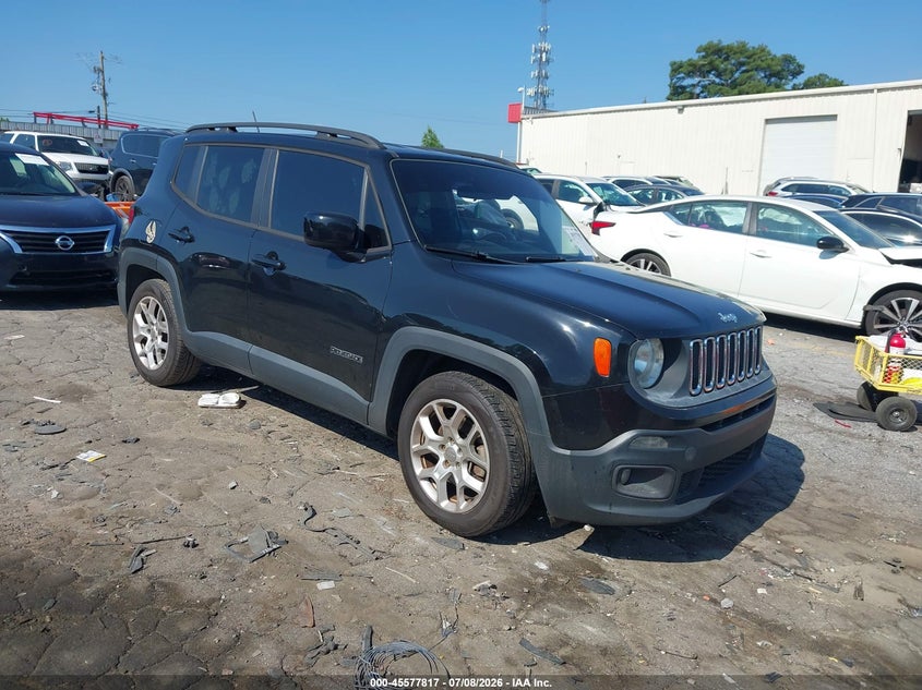 2015 Jeep Renegade VIN ZACCJABT0FPB72132 IAAI salvage auction — SIDE, Salvage (Georgia), sold $1,400 on 2026-08-08 (photo 1)