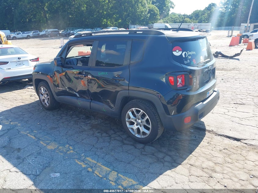 2015 Jeep Renegade VIN ZACCJABT0FPB72132 IAAI salvage auction — SIDE, Salvage (Georgia), sold $1,400 on 2026-08-08 (photo 3)