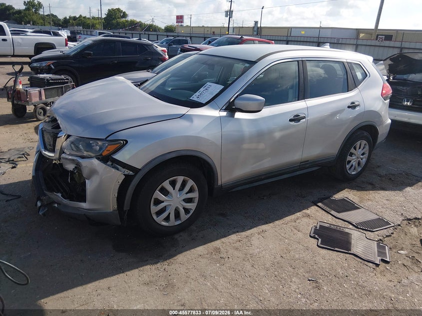 2017 Nissan Rogue VIN KNMAT2MT7HP608399 IAAI salvage auction — FRONT END, Salvage (Texas), sold $25 on 2026-08-01 (photo 2)