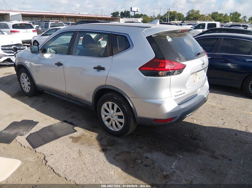 2017 Nissan Rogue VIN KNMAT2MT7HP608399 IAAI salvage auction — FRONT END, Salvage (Texas), sold $25 on 2026-08-01 (photo 3)
