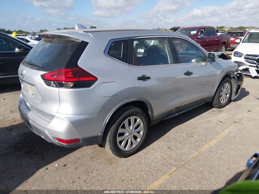 2017 Nissan Rogue VIN KNMAT2MT7HP608399 IAAI salvage auction — FRONT END, Salvage (Texas), sold $25 on 2026-08-01 (photo 4)