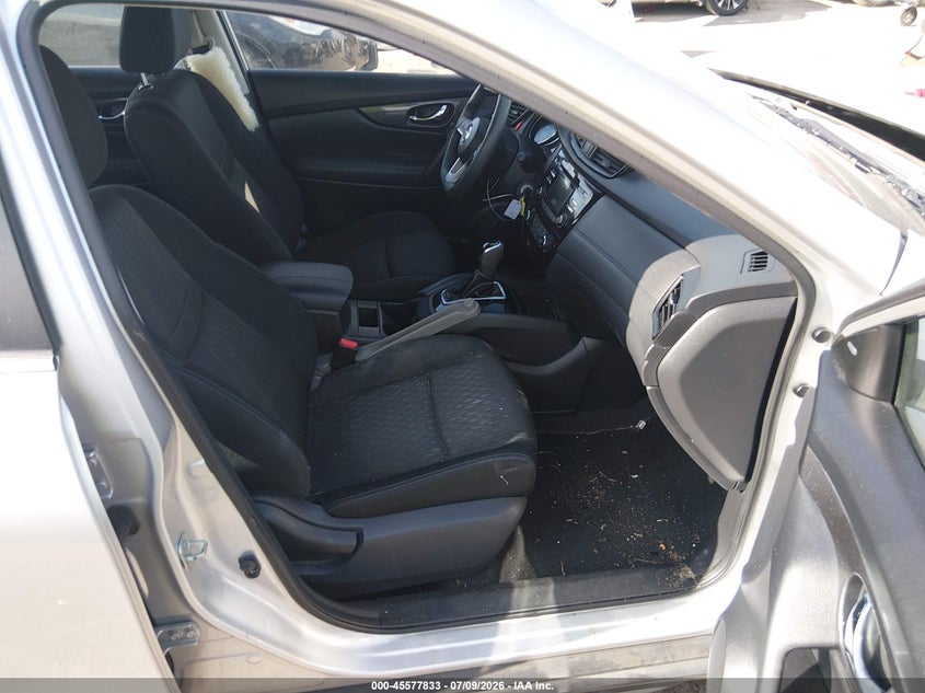2017 Nissan Rogue VIN KNMAT2MT7HP608399 IAAI salvage auction — FRONT END, Salvage (Texas), sold $25 on 2026-08-01 (photo 5)