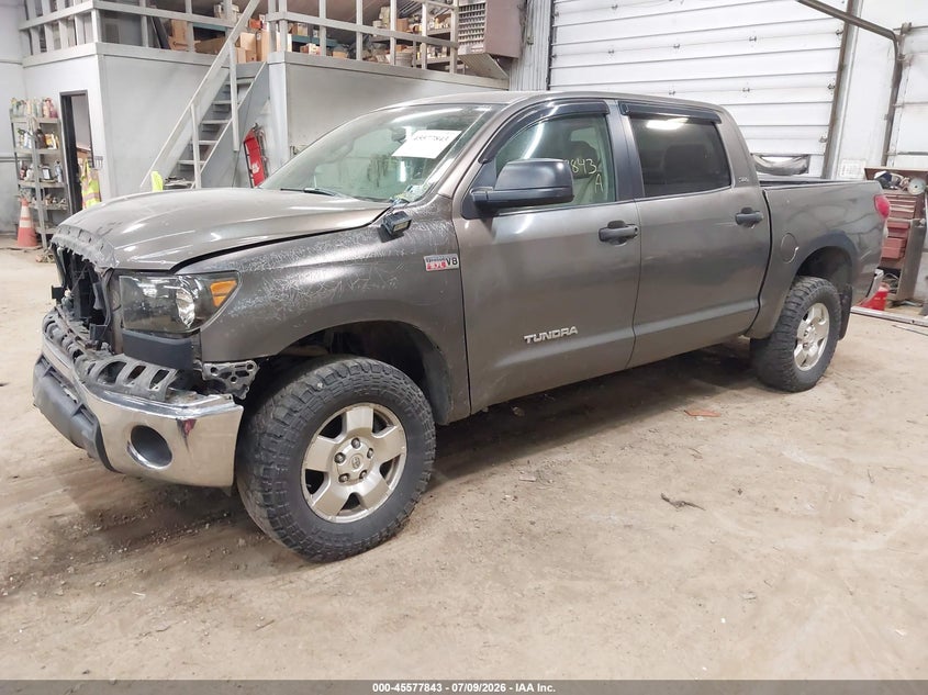 2008 Toyota Tundra VIN 5TBDV54188S513744 IAAI salvage auction — FRONT END, Salvage (Pennsylvania), sold $2,650 on 2026-07-30 (photo 2)