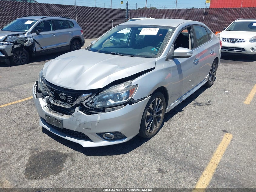2017 Nissan Sentra VIN 3N1AB7AP7HY303719 IAAI salvage auction — FRONT END, Salvage Title, sold $1,600 on 2026-07-29 (photo 2)
