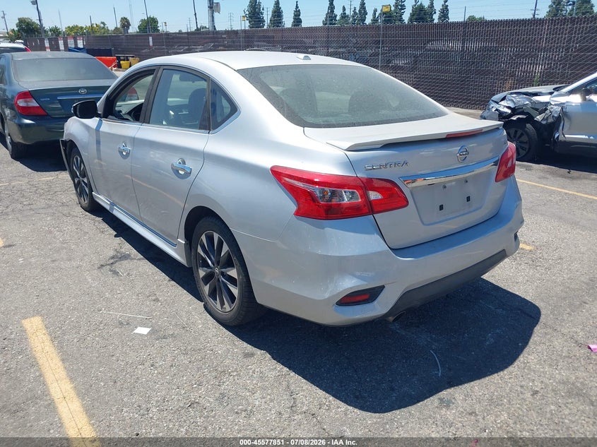 2017 Nissan Sentra VIN 3N1AB7AP7HY303719 IAAI salvage auction — FRONT END, Salvage Title, sold $1,600 on 2026-07-29 (photo 3)