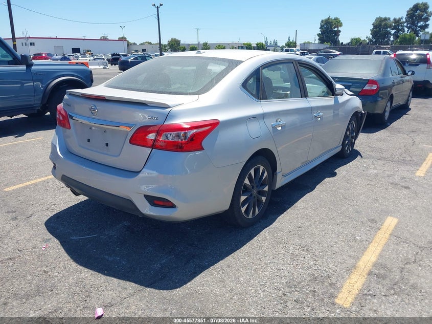 2017 Nissan Sentra VIN 3N1AB7AP7HY303719 IAAI salvage auction — FRONT END, Salvage Title, sold $1,600 on 2026-07-29 (photo 4)