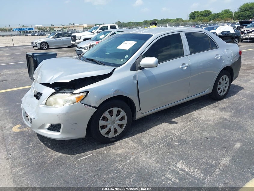 2010 Toyota Corolla VIN JTDBU4EE3A9115259 IAAI salvage auction — FRONT END, Rebuildable (Florida), sold $1,050 on 2026-07-23 (photo 2)