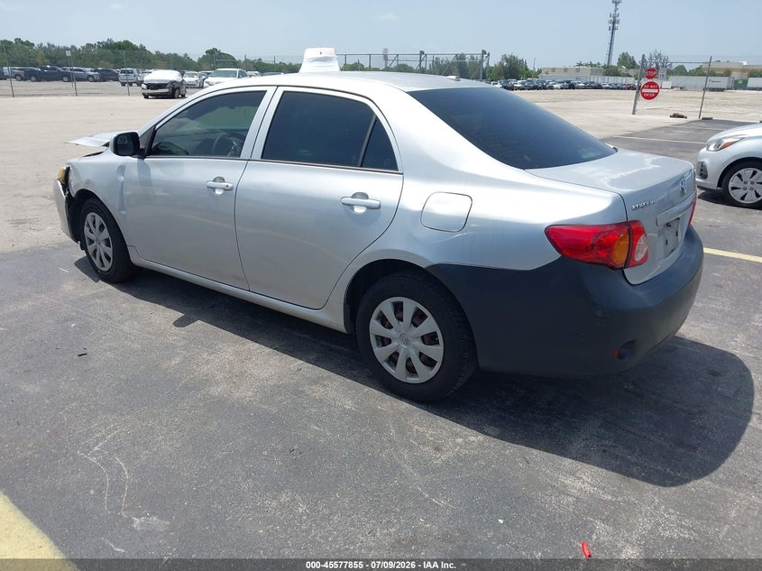 2010 Toyota Corolla VIN JTDBU4EE3A9115259 IAAI salvage auction — FRONT END, Rebuildable (Florida), sold $1,050 on 2026-07-23 (photo 3)